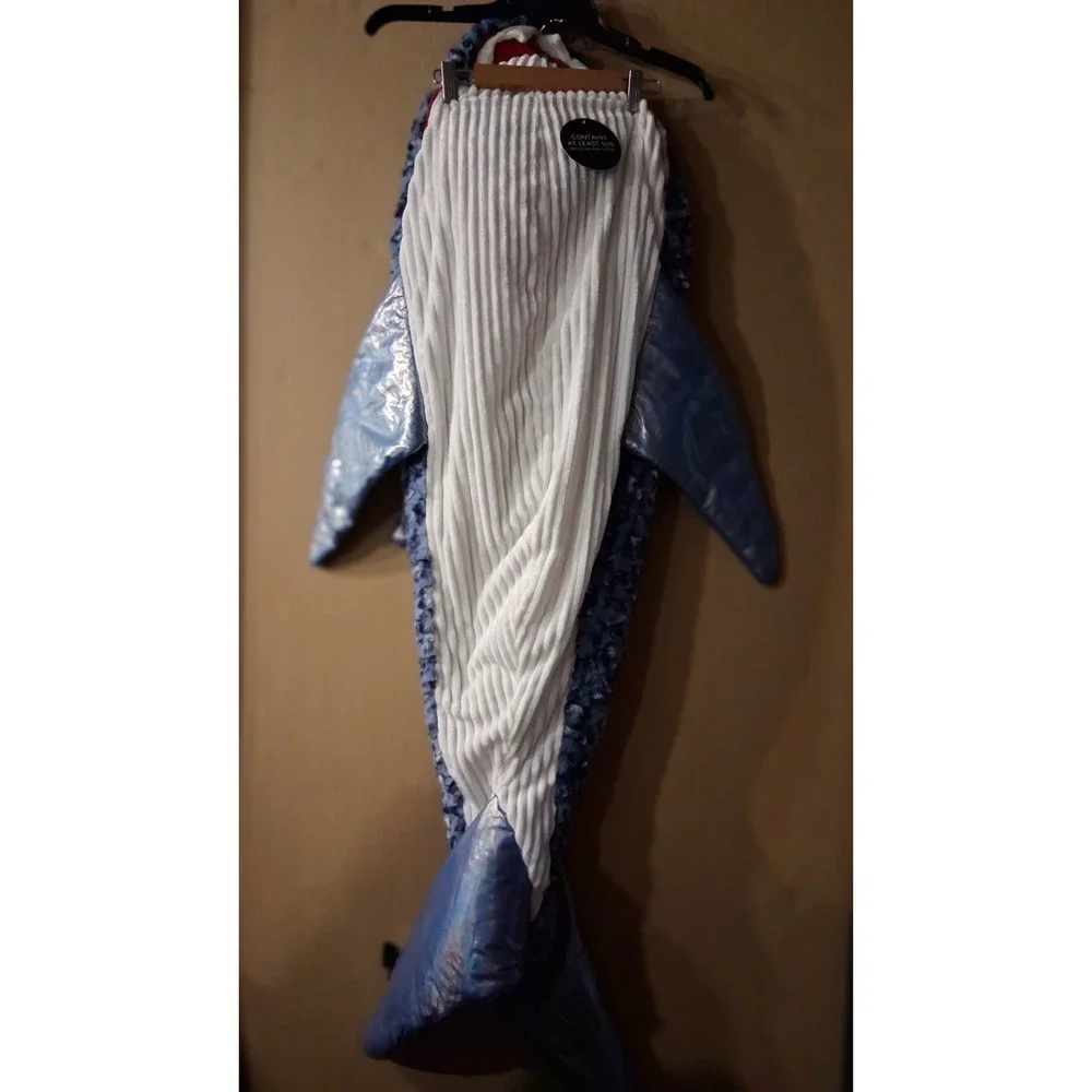 Shark Plush Sleeping Bag ISAAC MIZRAHI 56